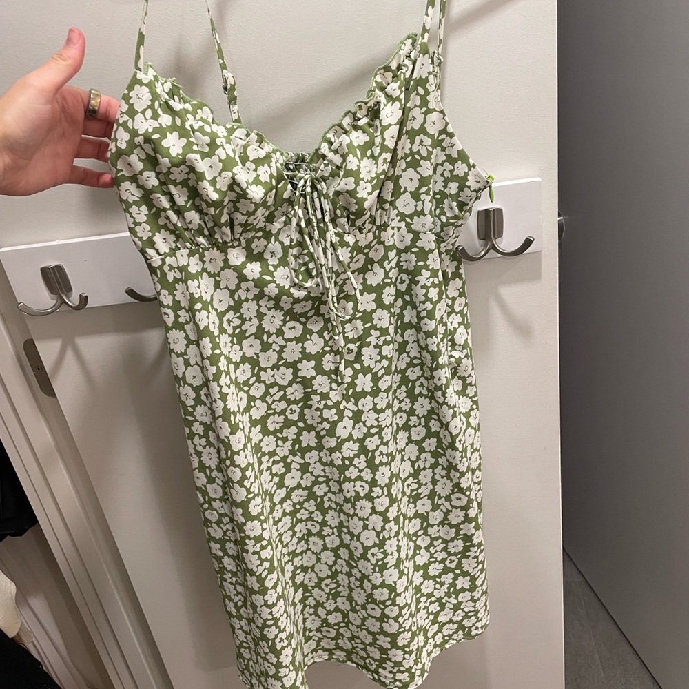 Princess Polly Green Floral Camisole